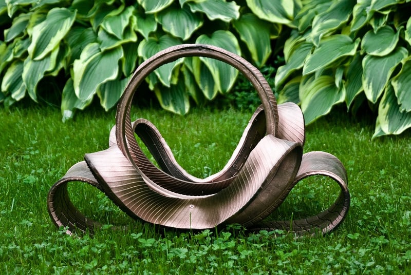 Upcycled Garden Art